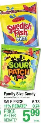 Menards Sour Patch Kids Soft & Chewy Candy - 28.8 oz offer