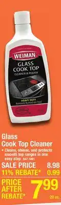 Menards Weiman Glass Cook Top Cleaner - 20 oz offer