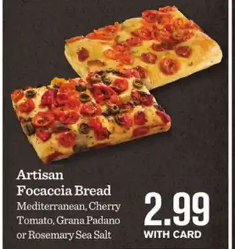 Mariano's Artisan Focaccia Bread offer