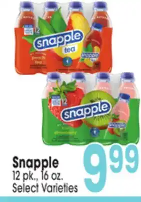Jewel-Osco Snapple offer