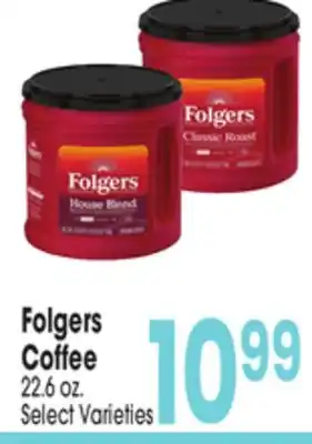 Jewel-Osco Folgers Coffee offer