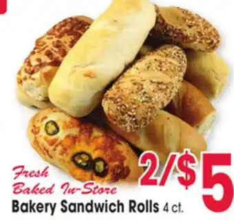 Jewel-Osco Bakery Sandwich Rolls offer