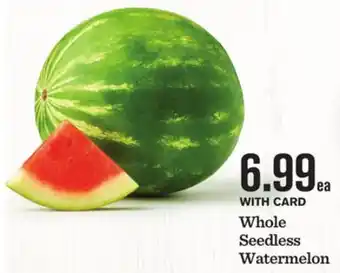 Mariano's Whole Seedless Watermelon offer