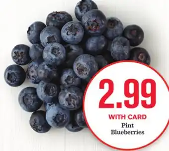 Mariano's Pint Blueberries offer