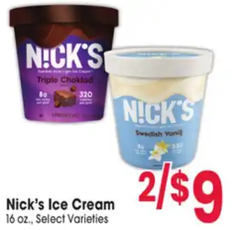 Jewel-Osco Nick's Ice Cream offer