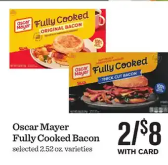 Mariano's Oscar Mayer Fully Cooked Bacon offer