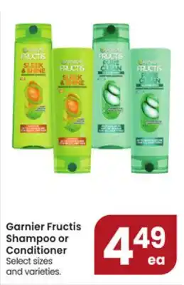 Jewel-Osco Garnier Fructis Shampoo or Conditioner offer