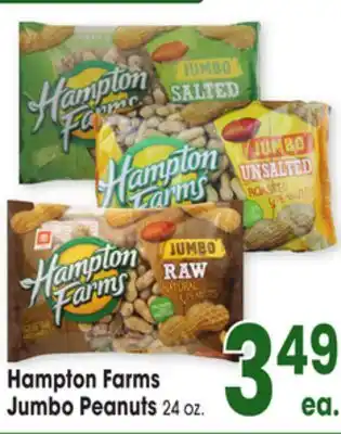 Jewel-Osco Hampton Farms Jumbo Peanuts offer