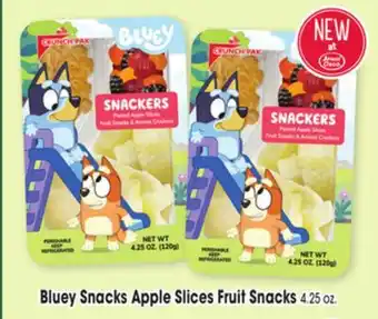 Jewel-Osco Bluey Snacks Apple Slices Fruit Snacks offer