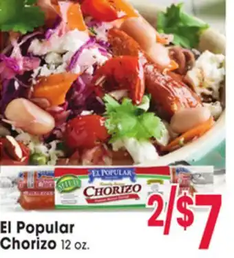 Jewel-Osco El Popular Chorizo offer