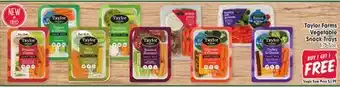 Jewel-Osco Taylor Farms Vegetable Vegetable Snack Trays offer