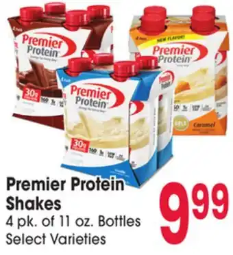 Jewel-Osco Premier Protein Shakes offer