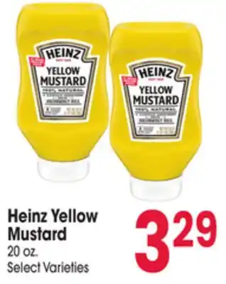 Jewel-Osco Heinz Yellow Mustard offer