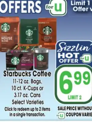 Jewel-Osco Starbucks Coffee offer