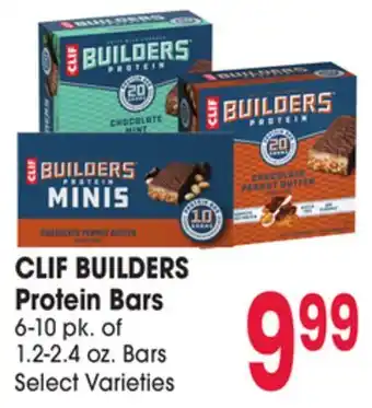 Jewel-Osco CLIF BUILDERS Protein Bars offer