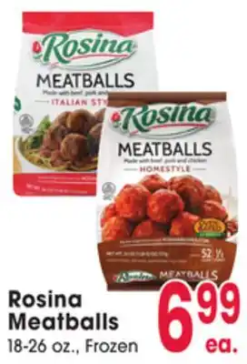 Jewel-Osco Rosina Meatballs offer