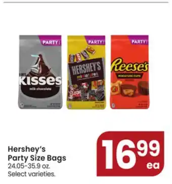 Jewel-Osco Hershey's Party Size Bags offer