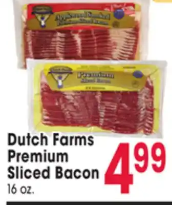 Jewel-Osco Dutch Farms Premium Sliced Bacon offer