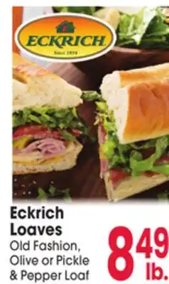 Jewel-Osco Eckrich Loaves offer
