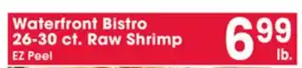 Jewel-Osco Waterfront Bistro 26-30 ct. Raw Shrimp offer