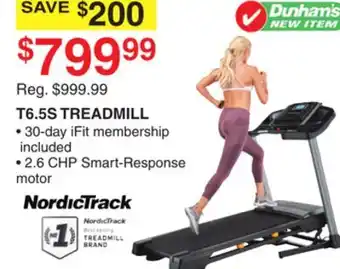 Dunham's Sports T6.5S TREADMILL offer