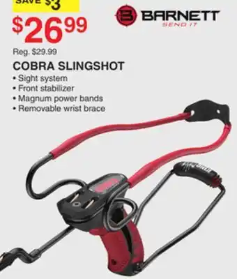 Dunham's Sports COBRA SLINGSHOT offer