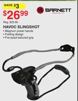 Dunham's Sports HAVOC SLINGSHOT offer