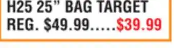 Dunham's Sports HURRICANE H25 25 BAG TARGET offer