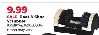 Runnings Boot & Shoe Scrubber offer