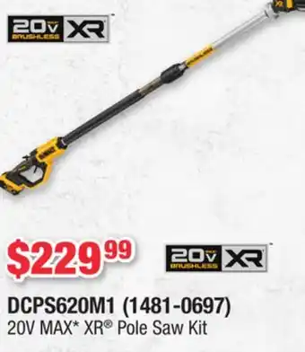 Runnings 20V MAX XR Pole Saw Kit offer