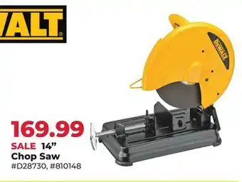 Runnings 14 Chop Saw offer