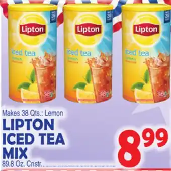 Bravo Supermarkets LIPTON ICED TEA MIX offer