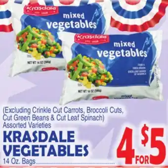 Bravo Supermarkets KRASDALE VEGETABLES offer