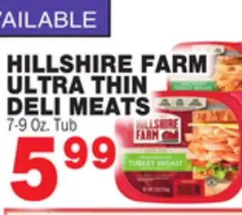 Bravo Supermarkets HILLSHIRE FARM ULTRA THIN DELI MEATS offer