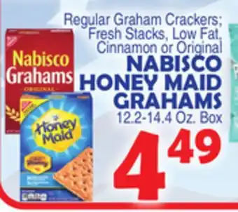 Bravo Supermarkets NABISCO HONEY MAID GRAHAMS offer