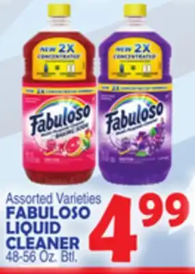 Bravo Supermarkets FABULOSO LIQUID CLEANER offer