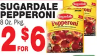 Bravo Supermarkets SUGARDALE PEPPERONI offer
