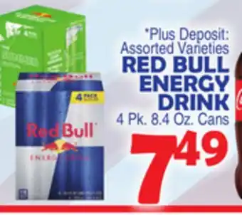Bravo Supermarkets RED BULL ENERGY DRINK offer