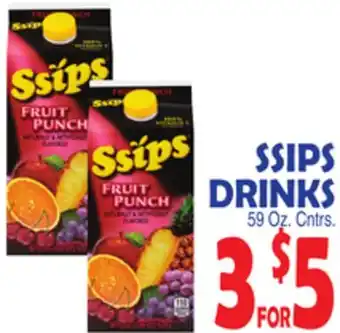Bravo Supermarkets SSIPS DRINKS offer