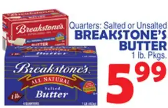 Bravo Supermarkets BREAKSTONE'S BUTTER offer