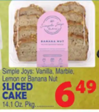 Bravo Supermarkets SLICED CAKE offer