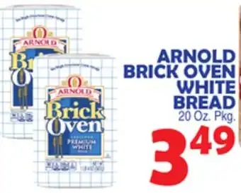 Bravo Supermarkets ARNOLD BRICK OVEN WHITE BREAD offer