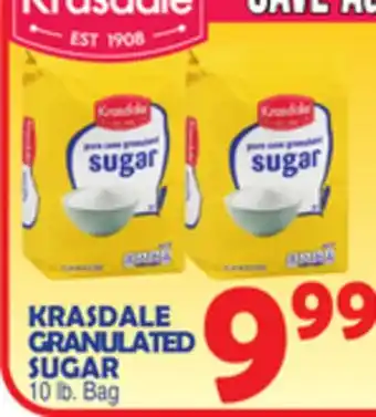Bravo Supermarkets KRASDALE GRANULATED SUGAR offer