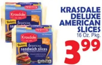 Bravo Supermarkets KRASDALE DELUXE AMERICAN SLICES offer