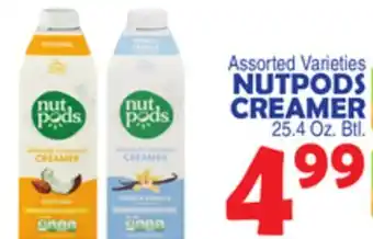 Bravo Supermarkets NUTPODS CREAMER offer