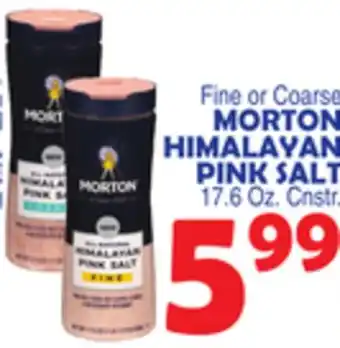 Bravo Supermarkets MORTON HIMALAYAN PINK SALT offer