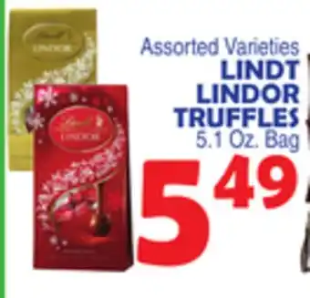 Bravo Supermarkets LINDT LINDOR TRUFFLES offer