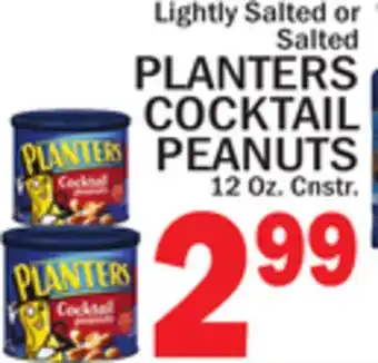 C Town PLANTERS COCKTAIL PEANUTS offer