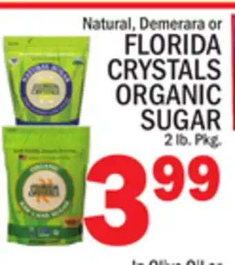 C Town FLORIDA CRYSTALS ORGANIC SUGAR offer