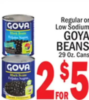 C Town GOYA BEANS offer